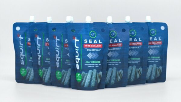 Squirt Cycling Products Introduce Easyfill Pouch for Squirt SEAL Tyre Sealant
