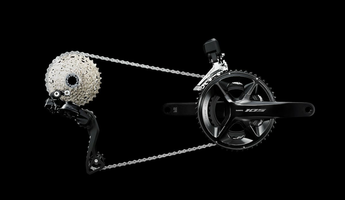 Shimano 105 R7100 Di2 groupset extended.jpg