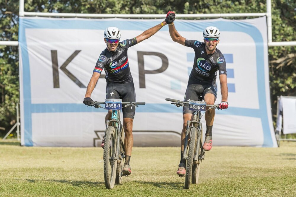14817_2. Matt Beers (right )with Nico Bell at 2018 KAP sani2c_1.jpg