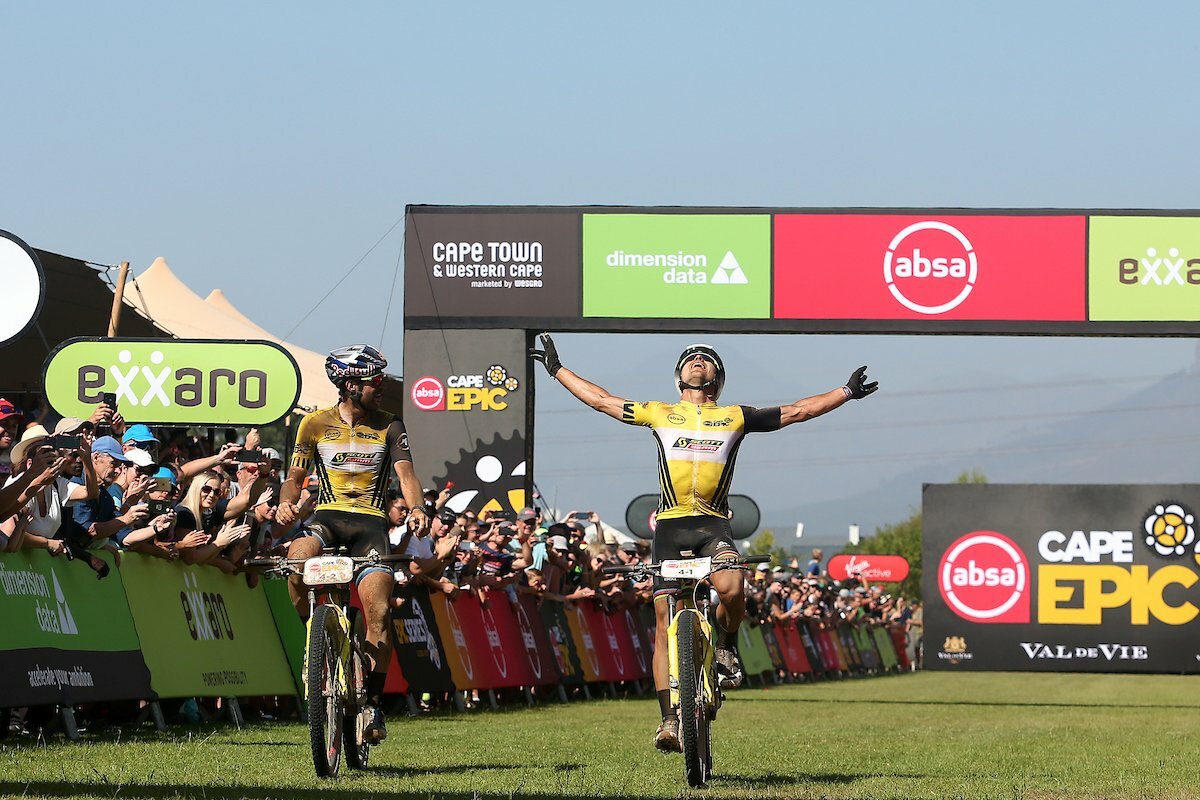 2019 Absa Cape Epic Champions SCOTT-SRAM MTB-Racing are returning to the Absa Cape Epic in 2022_Photo by Shaun Roy.JPG