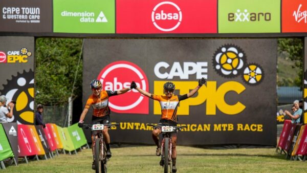 Frei & Stigger march on during Stage 4 of Absa Cape Epic