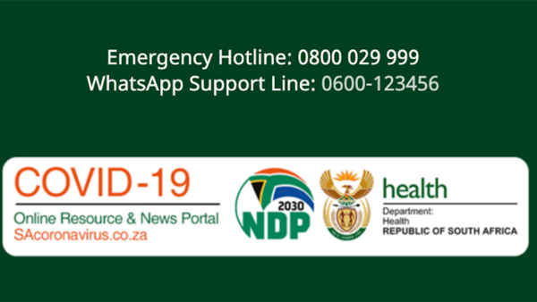 Go to SAcoronavirus.co.za for official government updates on Covid-19