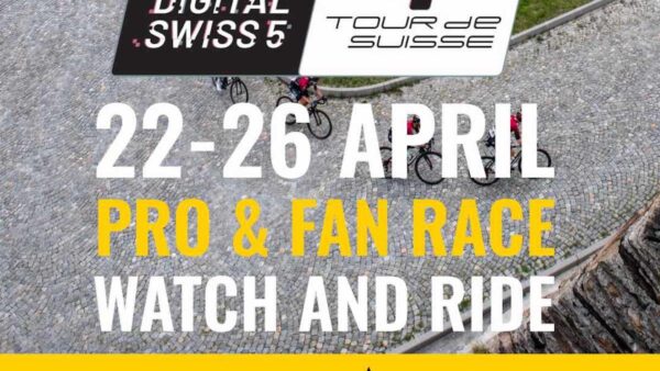 The Digital Swiss 5 – Pro and Fan Races by Tour de Suisse Start April 22