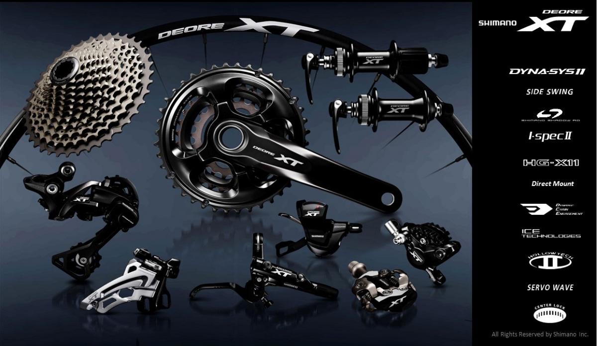 Shimano DEORE XT 11 speed and 1x11 option unveiled | Bike Hub