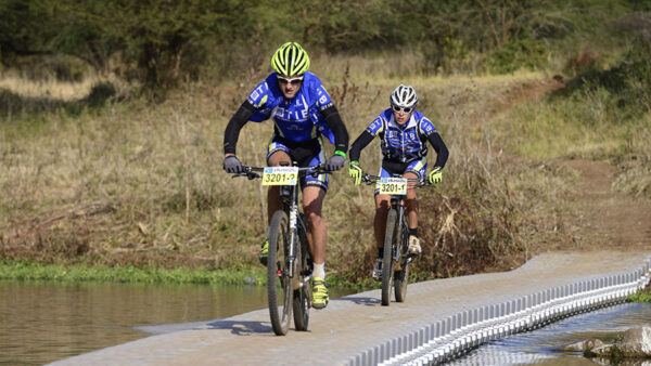 Hill and Bird emerge triumphant after first stage of dusi2c MTB Race