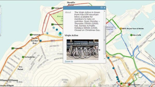 Cape Town Bicycle Map Launches Mobile and Smart Phone Editions