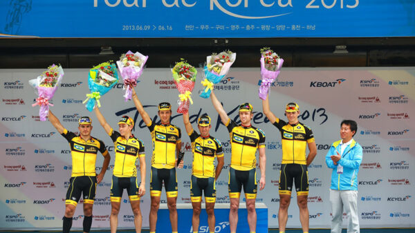 MTN-Qhubeka powers to victory in Tour de Korea Team Time Trial