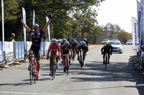 Rabie Rocks Rustenburg at the Le Coq Sportif Cycle tour Stage 1