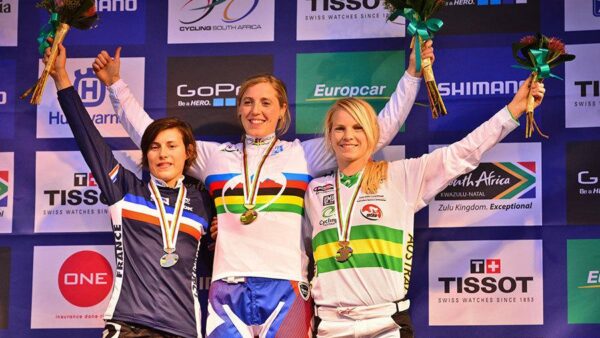 Golden success for Rachel Atherton at Worlds