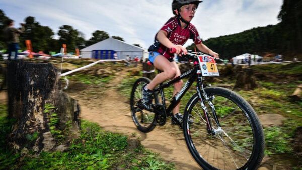 School Children kick off Mountain Bike Show Case
