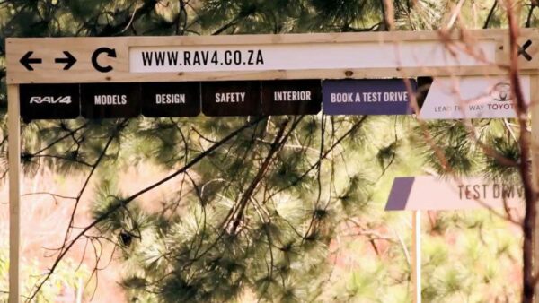 Innovative Toyota RAV4 website trades your mouse for a mountain bike