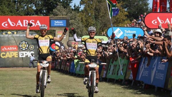 Stander and Sauser win this year’s Absa Cape Epic; South Africans Evans and George finish in second place