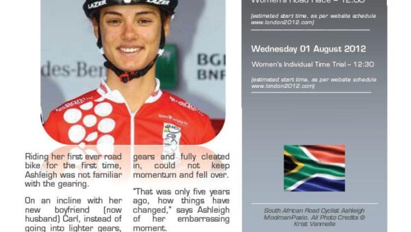 London 2012 Olympic Cyclist Profile: Ashleigh Moolman-Pasio