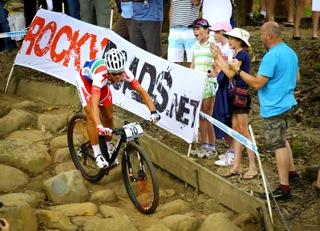 Schurter Out Shoots Stander in Pmb World Cup