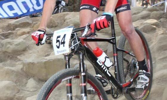 Elites get to grips with Cascades MTB Park ahead of World Champs
