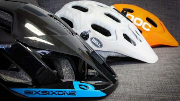 Review: Helmet shootout Part 1 – Bell Super, POC Trabec Race, 661 EVO AM