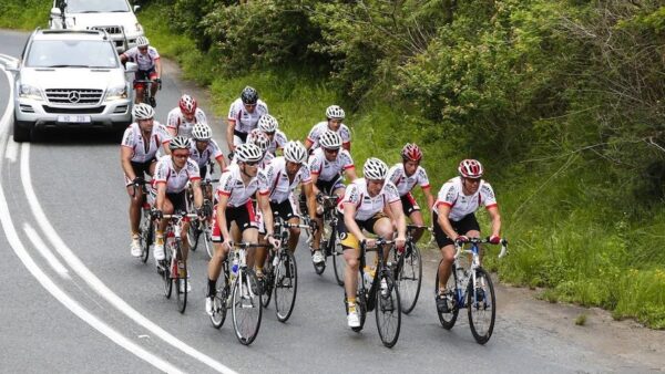 Cycling the extra mile for the RedCap Foundation