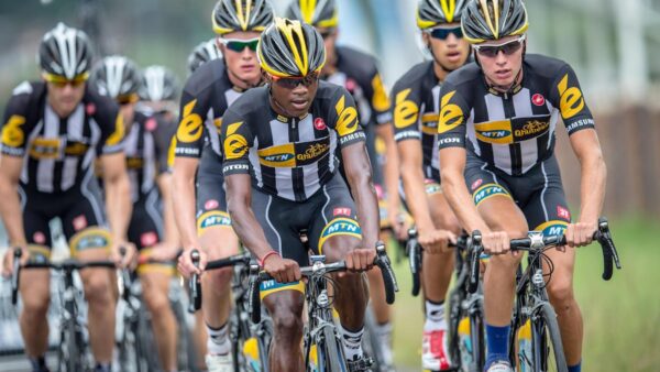 MTN Qhubeka feeder team enters Tour Durban