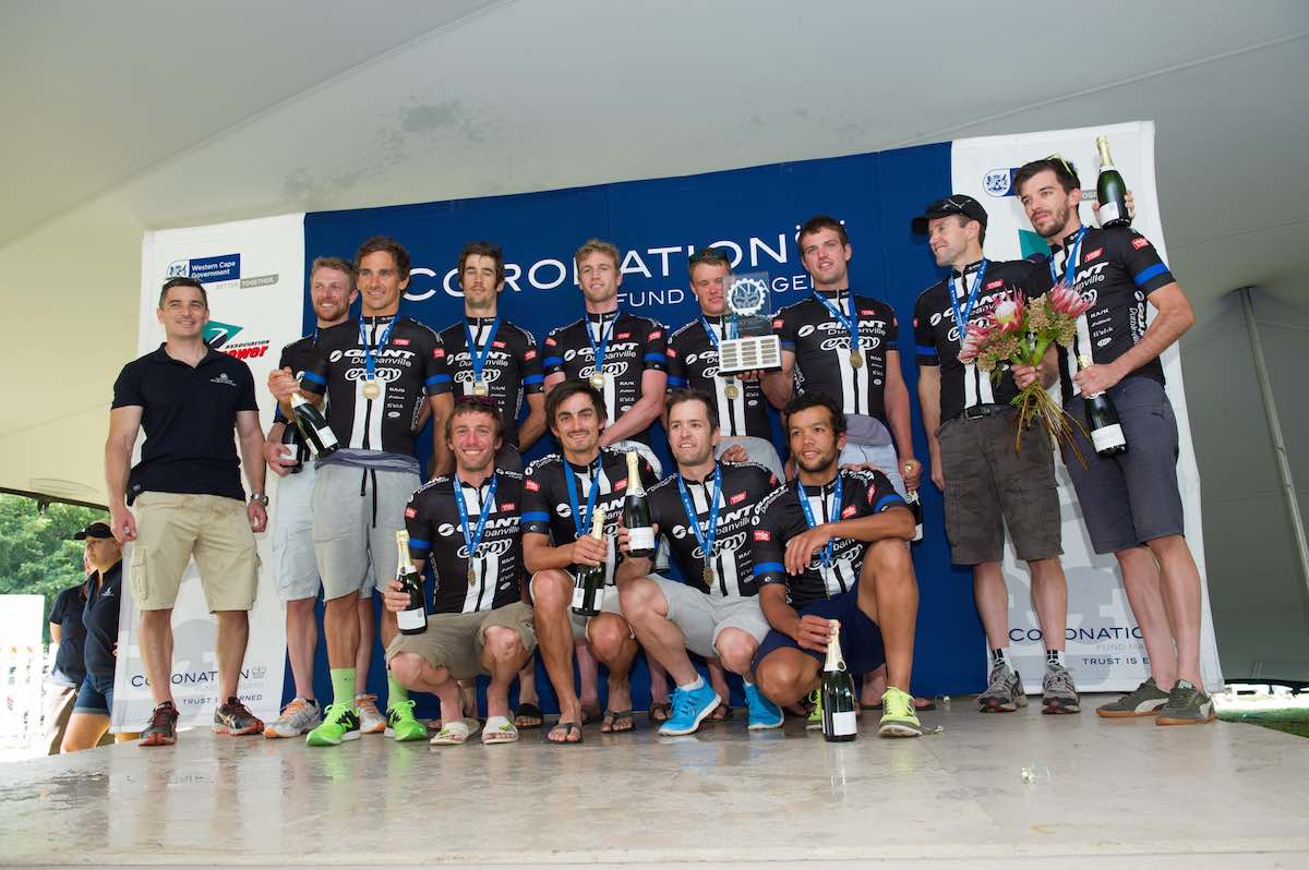 Team Giant Durbanville A wins fourth consecutive Coronation Double