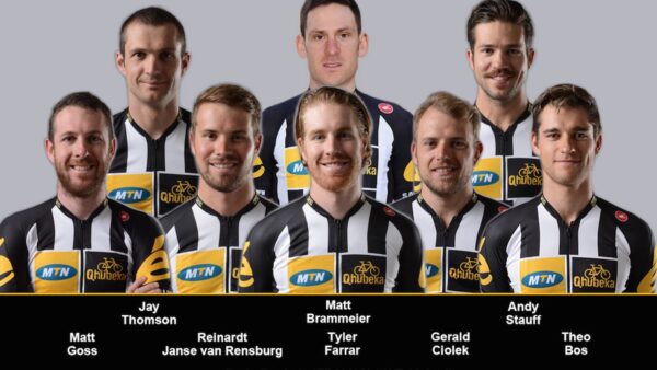 Team MTN-Qhubeka announces Paris-Roubaix team