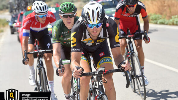 Steve Cummings in the days breakaway at La Vuelta a Espana