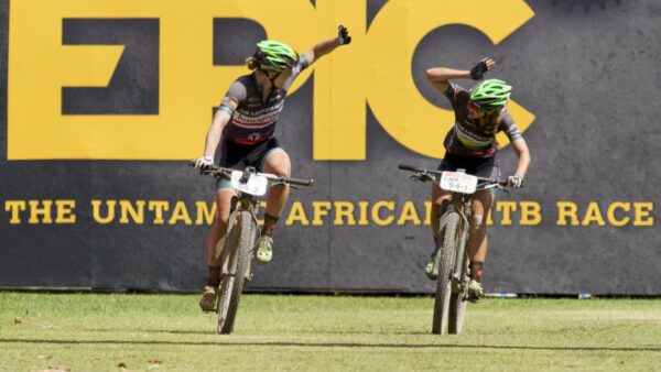 Victory at last for Mariske and Annie on stage 6