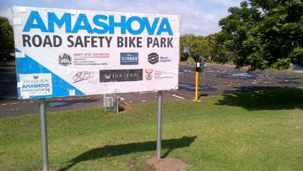 Amashova Road Safety Bicycle Park ready to roll