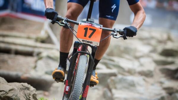 Alan Hatherly on the Podium at Nové Město World Cup