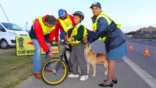 PPA assists commuter cyclists to become visible in the Strand