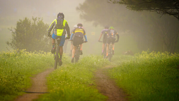 Misty morning for Stellenbosch MTB Challenge at Spier