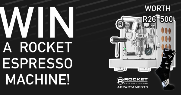 Competition: Win a Rocket Espresso Machine with Versus Socks