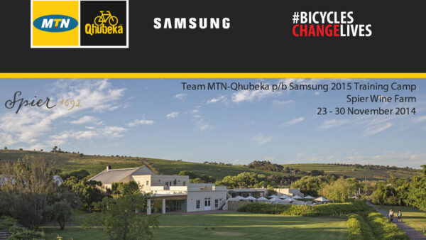 Team MTN-Qhubeka begin 2015 preparations at Spier Wine Farm