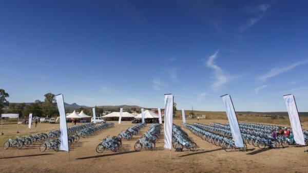 Volkswagen handover 1 100 bicycles to schools in EC and KZN