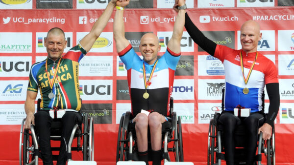 Three World Cup medals for Para-cyclists in Belgium World Cup