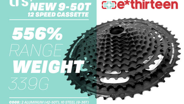 New cassette and crankset from e*thirteen