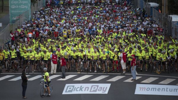 Join PPA safe cycling start groups at the Momentum Weekend Argus Knysna Cycle Tour