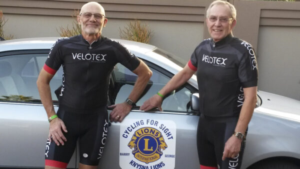 Cycle for Sight: Knysna retirees pedalling from Beitbridge to Knysna for a good cause