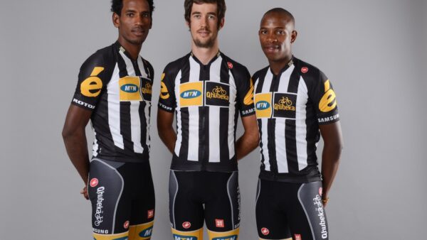 2015 MTN-Qhubeka p/b Samsung kit launch