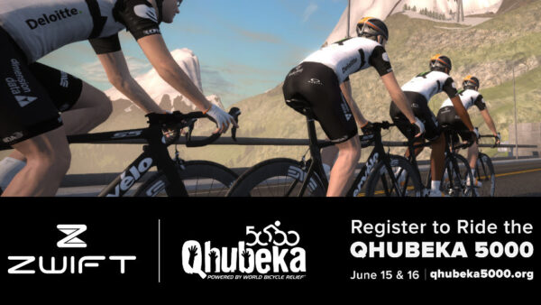 Qhubeka and Team Dimension Data join forces with Zwift