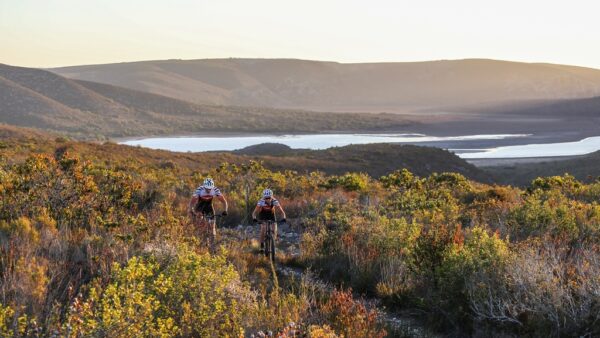 Explore Trails through the Fynbos in the De Hoop Vlei MTB Experience