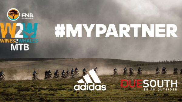 adidas and Duesouth partner to offer 3 Wines2Whales entries to 3 strong MTB teams!