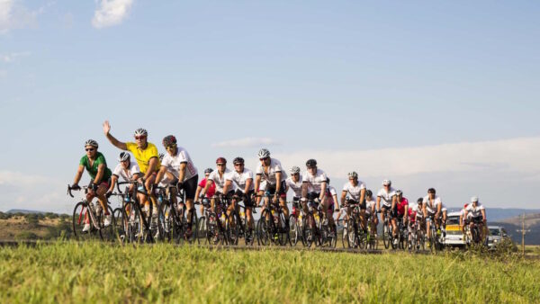 Committed cyclists show their support for the extraordinary Ride for MRP Foundation