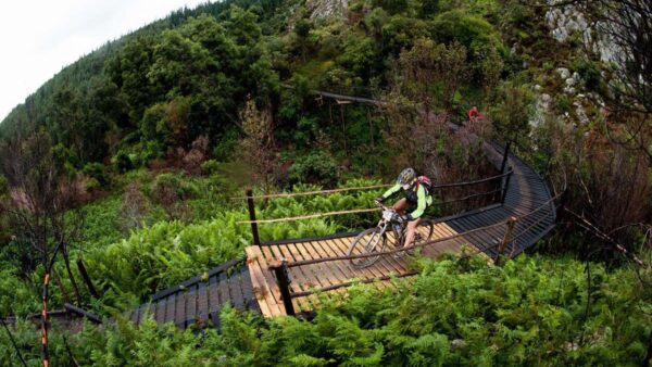 Muddy day out on route at Stage Two of FNB W2W MTB Ride