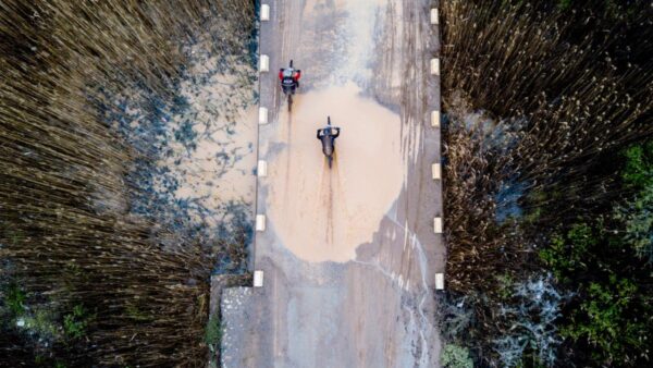 High spirits despite torrential conditions at Ride2Nowhere