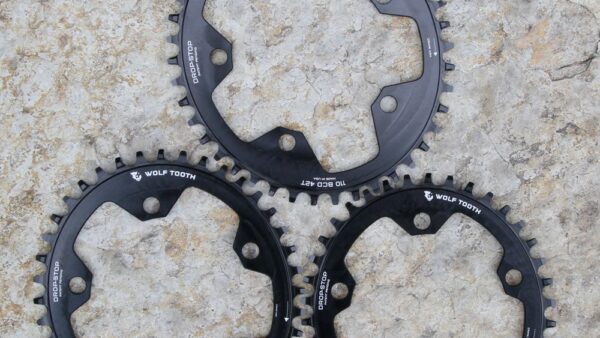Elliptical 110 BCD 5-bolt Drop-Stop CX and Gravel Chainrings from Wolf Tooth