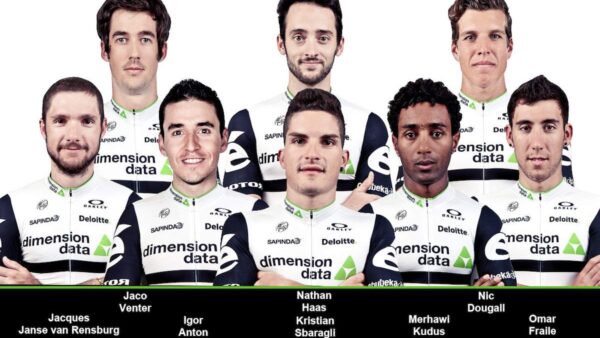 Team Dimension Data for Qhubeka fine tune form at Vuelta a Burgos