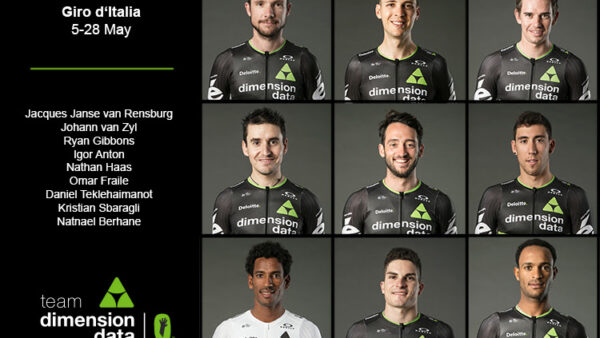 Dimension Data announce team for the 100th edition of Giro d’Italia