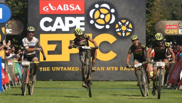 Absa Cape Epic newbies score Stage 4 win