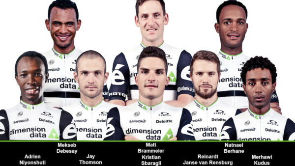 Team Dimension Data target podium in Gippengen