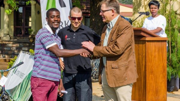 York Timbers celebrates centenary with Qhubeka bicycles